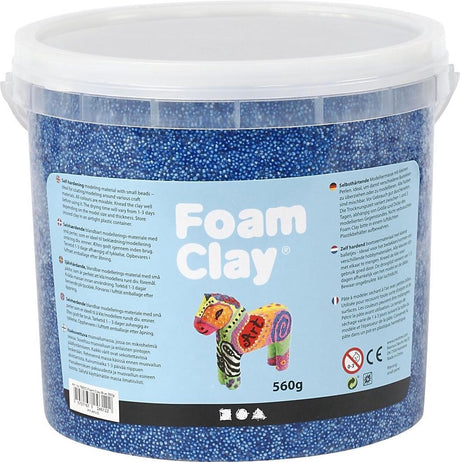 Foam clay ®, 560 gr, blauw