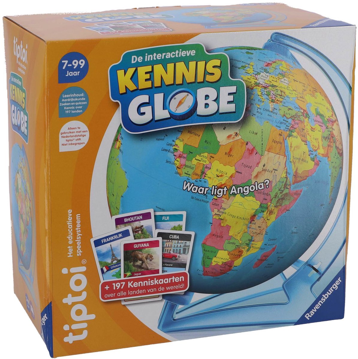 Tiptoi ® - de interactieve kennis globe - educatief speelgoed - wereldbol met geluid en informatie
