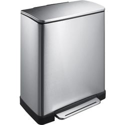 Eko pedaalemmer 31650231 rvs (roestvrij staal) zilver