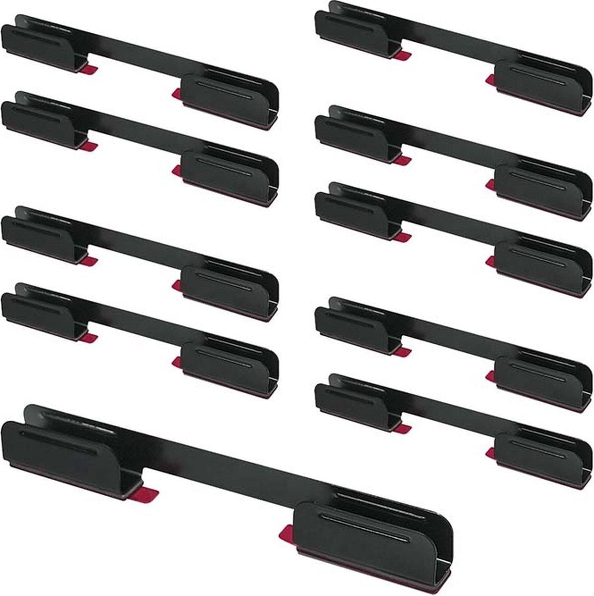 Govee buigbare montageclips zwart neon rope light 2 - 5 stuks