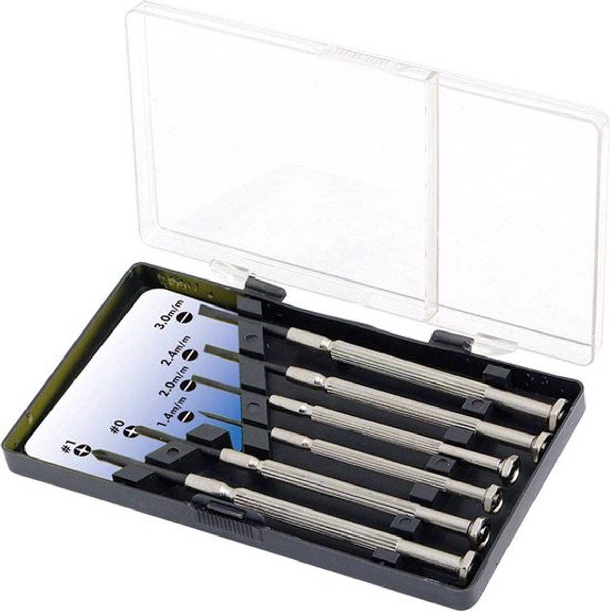 Logilink - schroevendraaier set mini - wz0022 - 6-delig