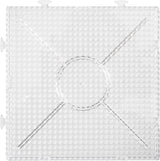 Creotime photo pears onderplaat helder vierkant 15x15cm, 2st.