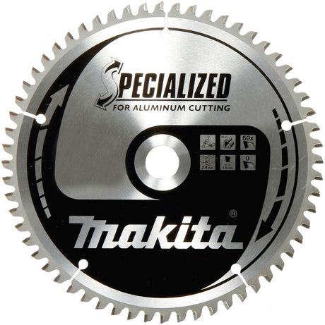 Makita accessoires cirkelzaagblad | aluminium | 190x30x2,4 60t 0g - b-33261