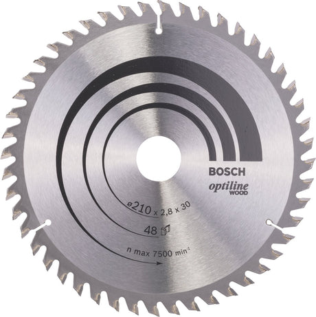 Bosch cirkzb opt 210x30x2,8 48t wz