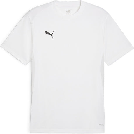 Puma teamgoal jersey heren sportshirt - white- black-feather gray