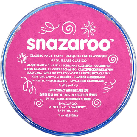 Snazaroo 1118058 - pink - 18ml aqua schmink kinderschmink voor kinderen en volwassenen