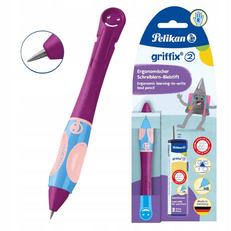 Pelikan vulpotlood griffix b2sbr sweet berry rechtshandig b