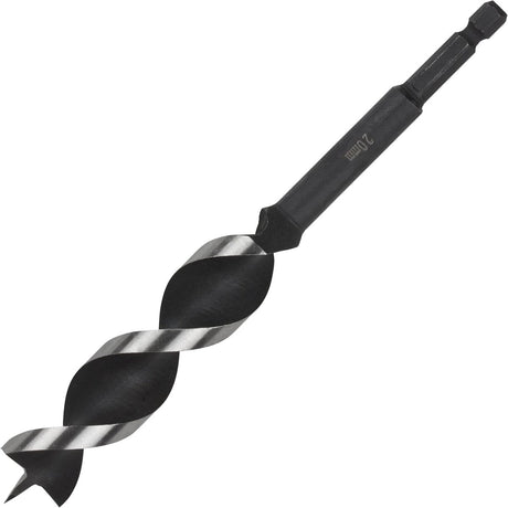 Wolfcraft - 20mm slangenboor voor houtbalken - 165mm - zeskantschacht houtboor - hex - boor voor hout - 7138000