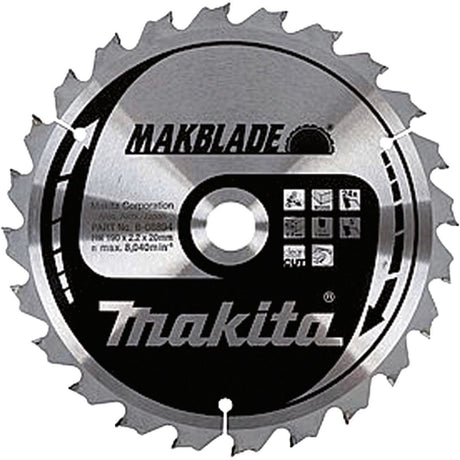 Makita afkortzaagblad voor hout | makblade | ø 255mm asgat 30mm 60t - b-32792