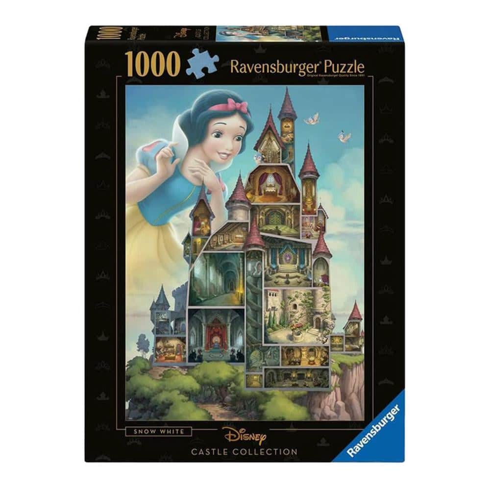 Ravensburger puzzel disney castles snow white - 1000 stukjes legpuzzel.