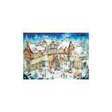 Ravensburger kerstpuzzel 1000 stukjes - legpuzzel kerst winter sfeer.