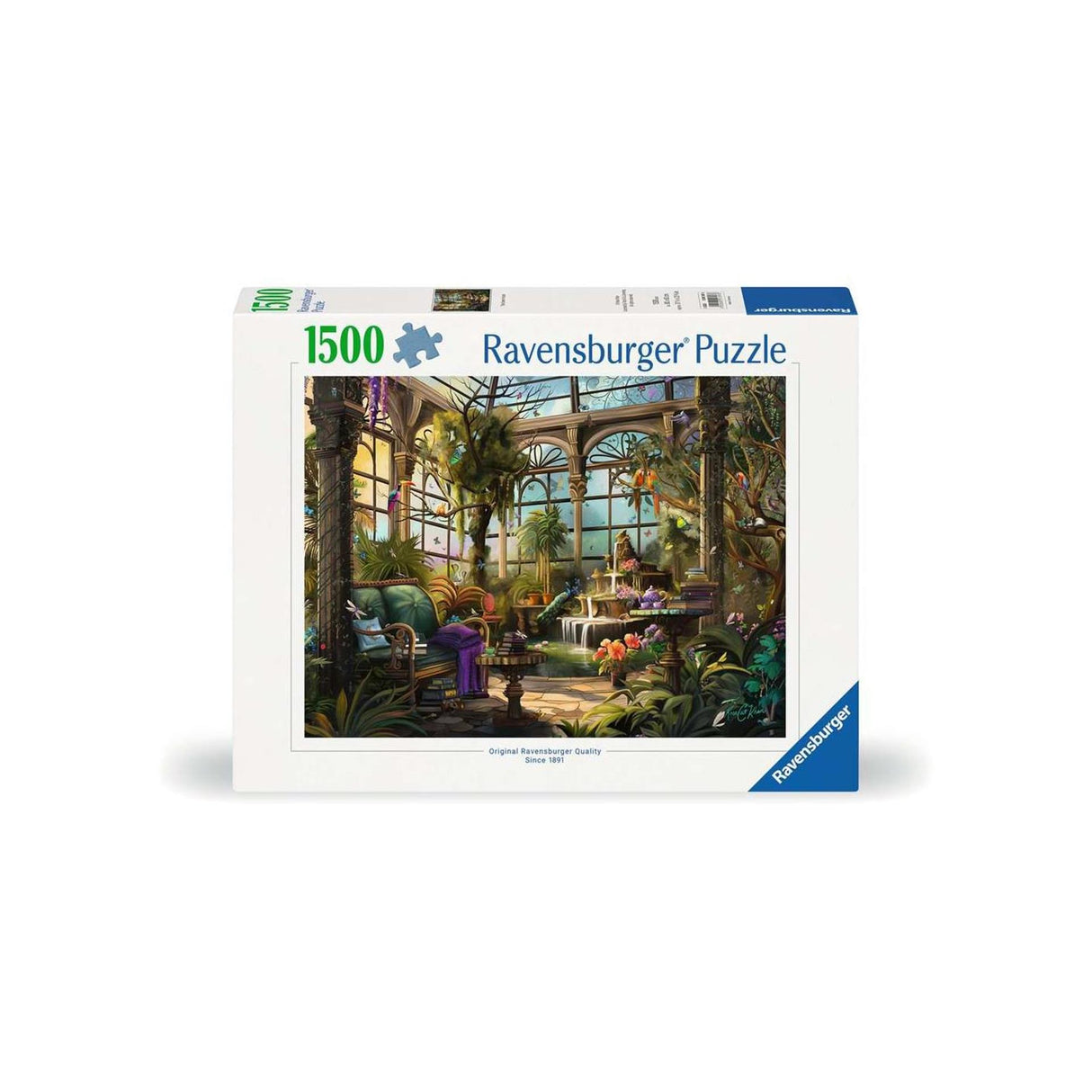 Ravensburger legpuzzel de kas - 1500 stukjes puzzel landschap.