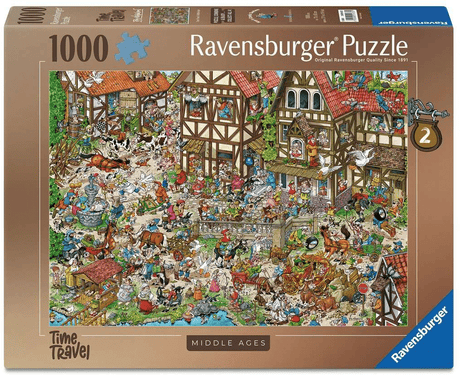Ravensburger puzzel ray's comic time travel 1000 stukjes