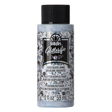 Folkart • glitterific pop acrylic paint silver lining 59ml