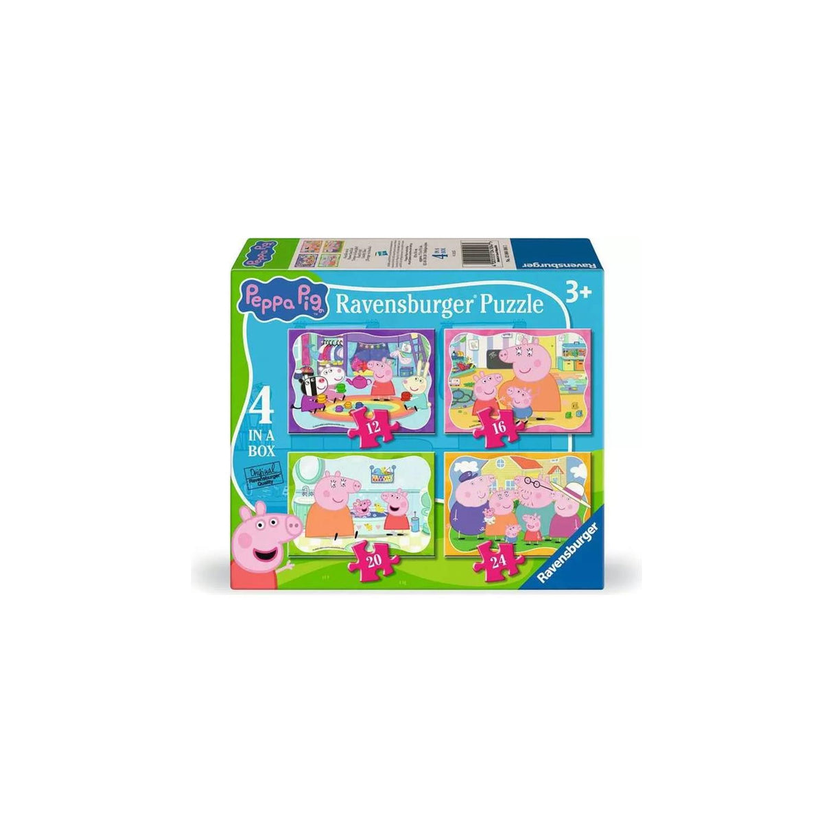 Ravensburger puzzel - legpuzzel - 12, 16, 20, 24 stukjes