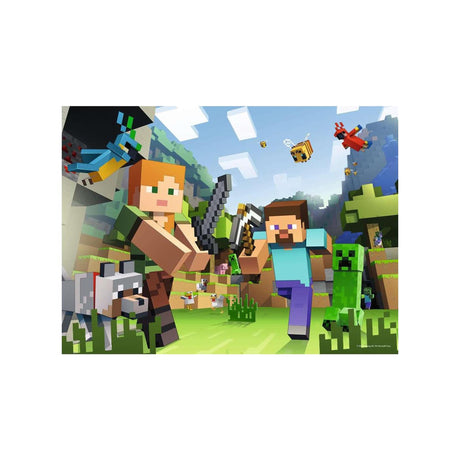 Ravensburger puzzel minecraft 100 xxl stukjes