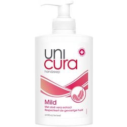 Handzeep unicura mild vloeibaar wit