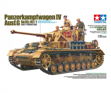 Tamiya modelbouwpakket militaire voertuigen - 35378 panzerkampfwagen iv ausf. g sd.kfz. 161 1 early prod. plastic - 1:35 - modelbouw