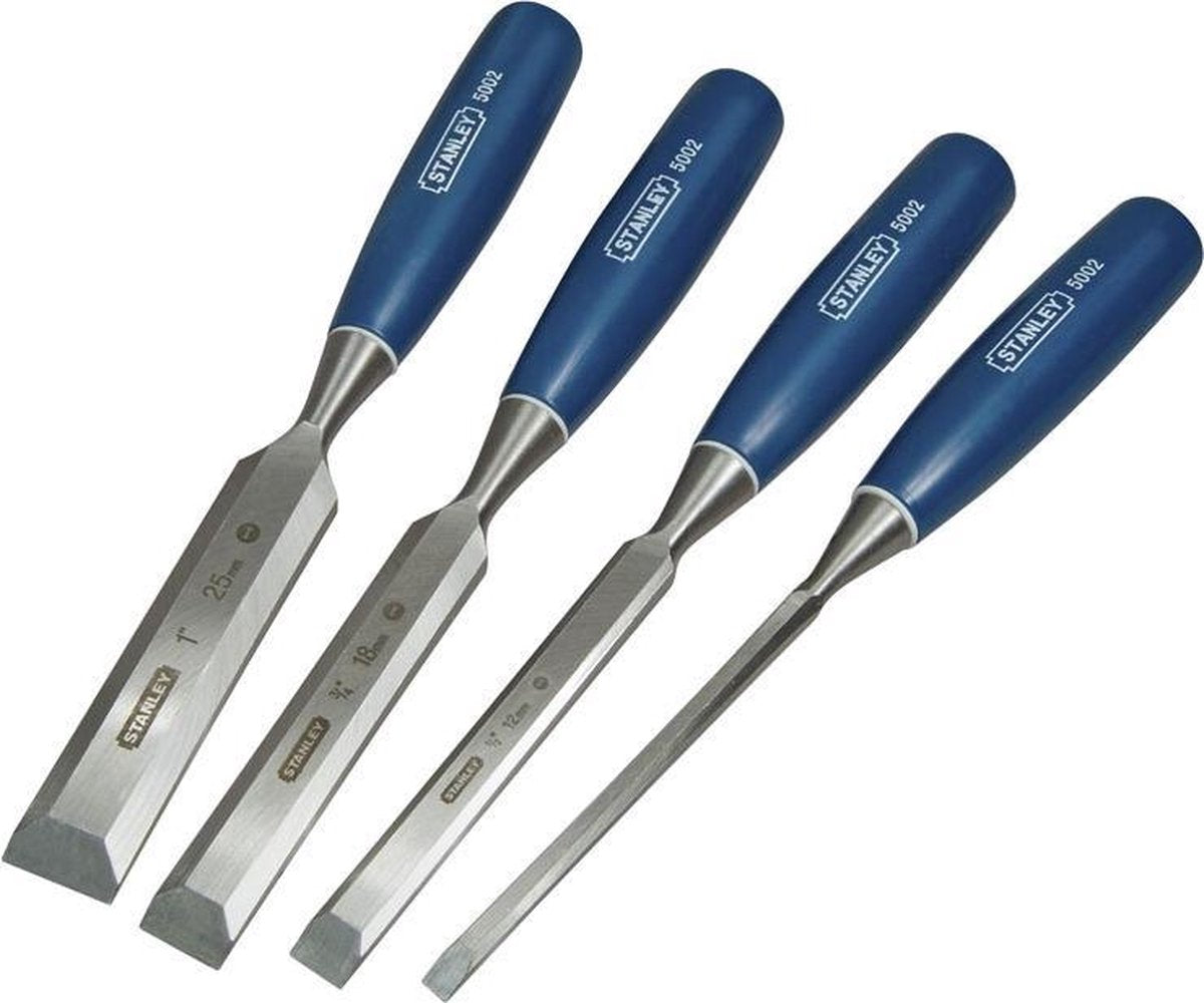Stanley 0-16-129 steekbeitelset basic 4-delig