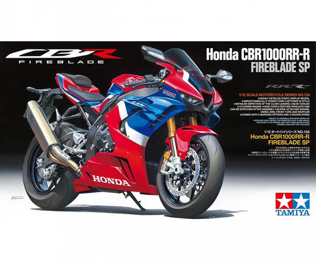 Tamiya modelbouwpakket auto - 14138 honda cbr1000rr-r fireblade sp plastic - 1:12 - modelbouw