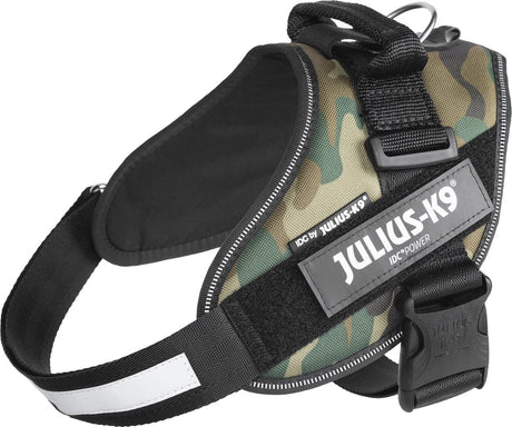 Julius k9 julius-k9 idc powertuig - hondentuig - m - maat 0 - camouflage