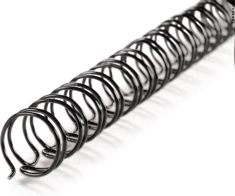 Gbc draadrug 14.3mm 34 rings a4 zwart pak a 100 stuks