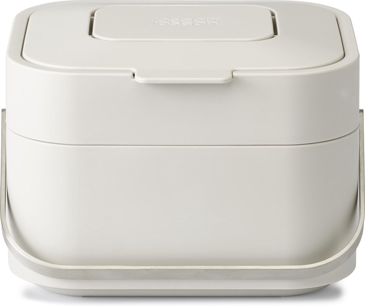 Joseph joseph intelligent waste stack afvalbakje - 4 l - stone