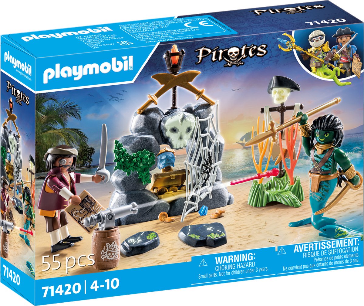 Playmobil pirates schatzoeken - 71420