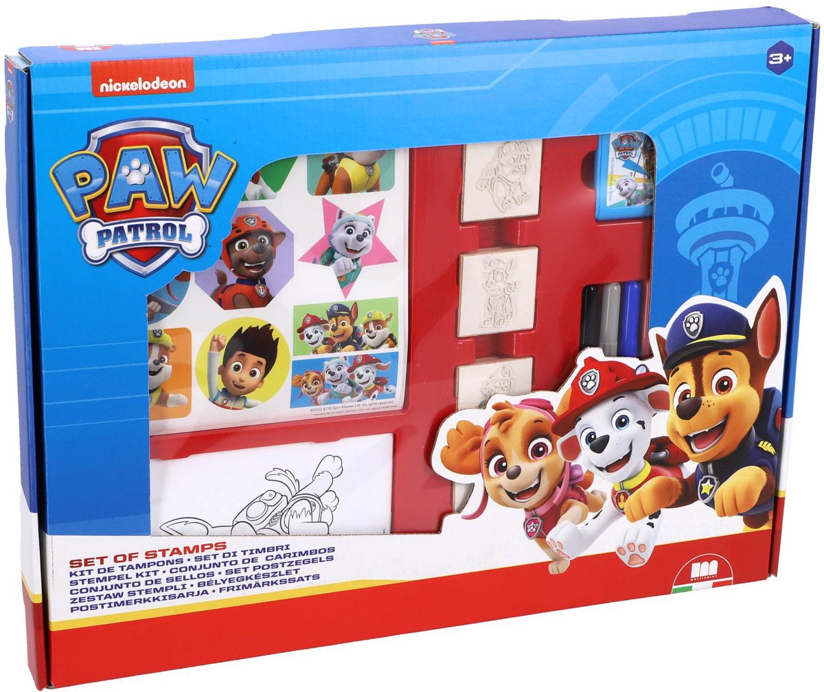 Multiprint paw patrol maxi stempelset – 22-delig