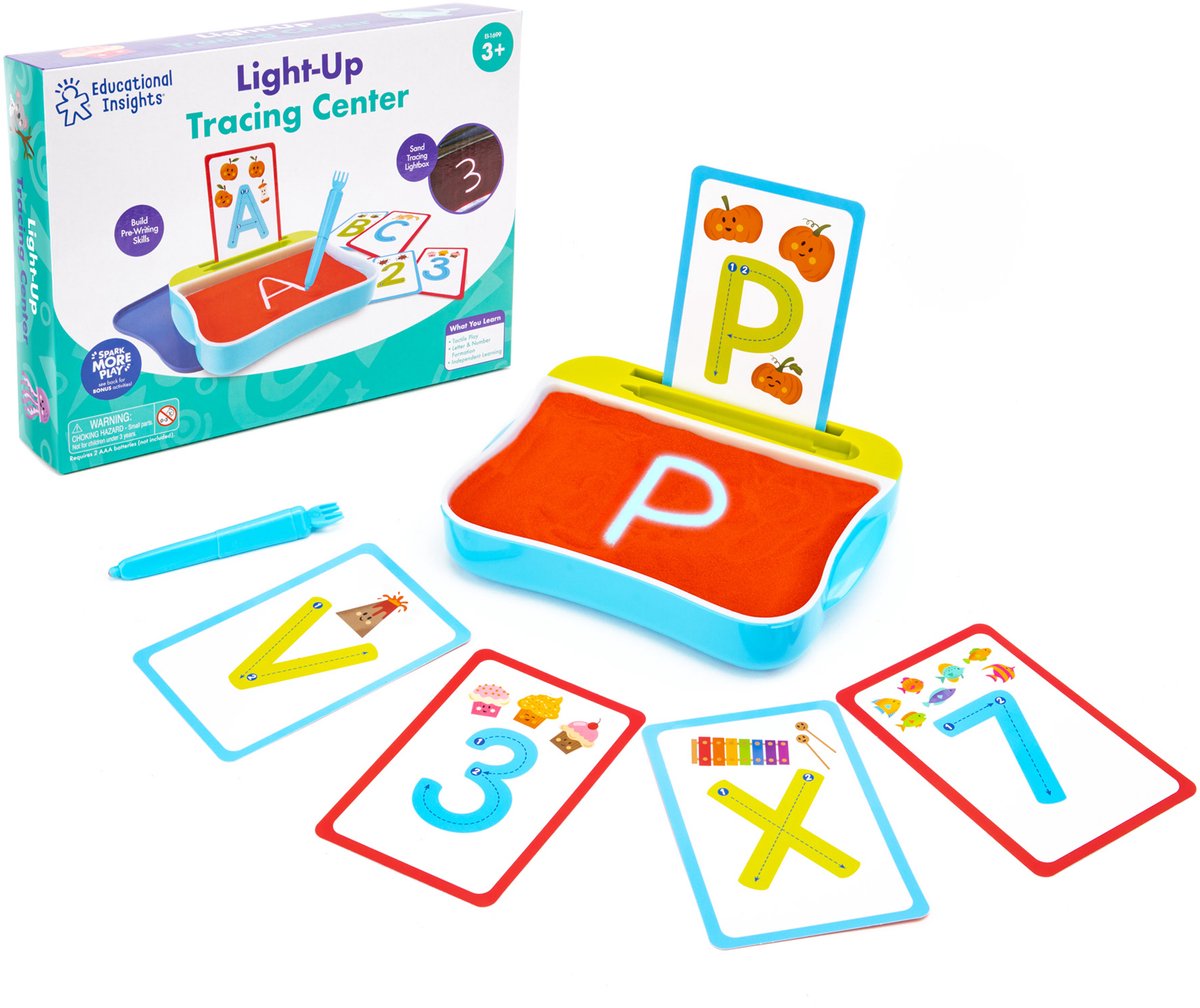 Learning resources light-up tracing centre - 3+