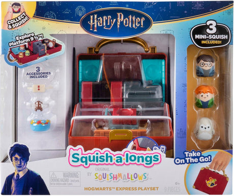 Jazwares squish-a-longs - medium playset harry potter hogwarts express playset w1