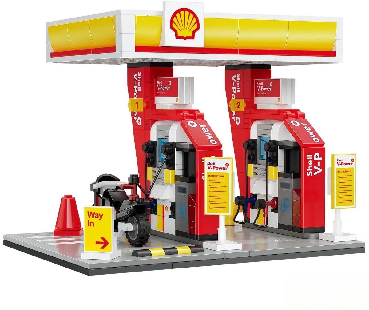 Cada – c66028wj – bouwset gasstation – 305 delig