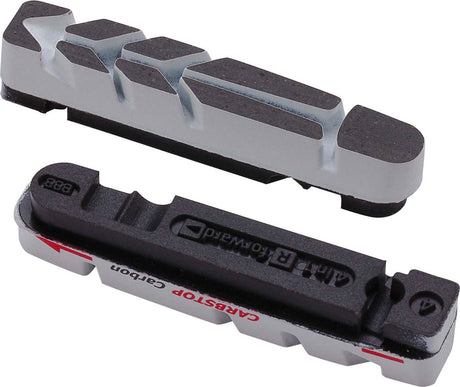 Bbb cycling remblokken carbstop - velgrem - compatibel met racefiets - zwart - bbs-29