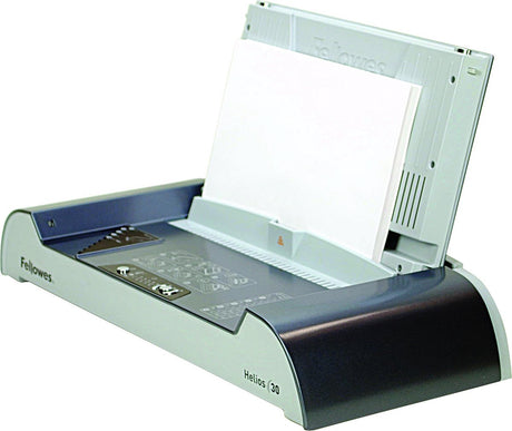 Fellowes helios 30 inbindmachine – 300 vel – thermische binder – heatshield – voor kantoor thuisgebruik
