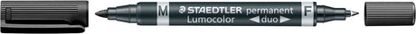 Staedtler permanente markeerstift lumocolor 348-9 zwart (10 stuks)