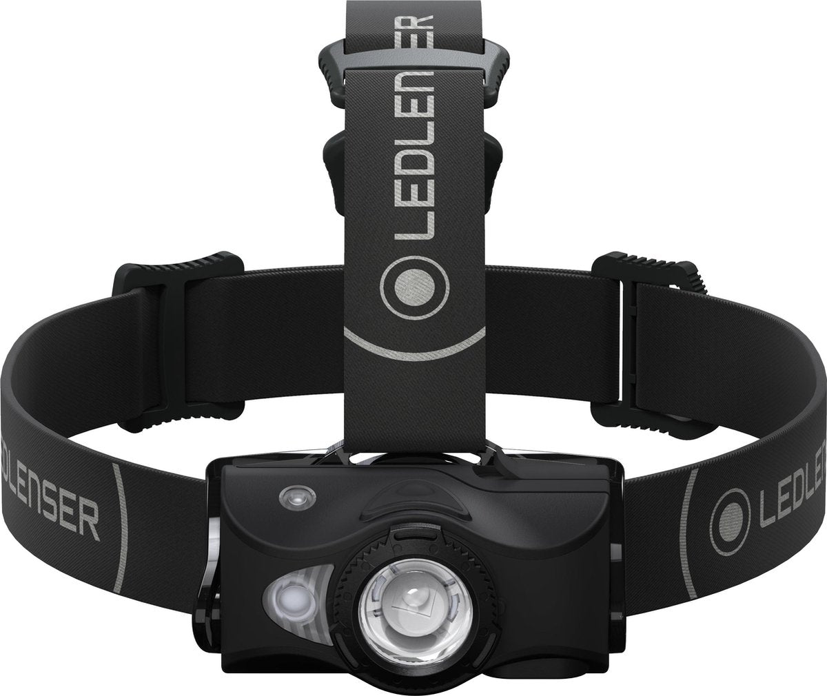 Ledlenser mh8 hoofdlamp oplaadbaar - 600 lumen -focusseerbaar - zwart