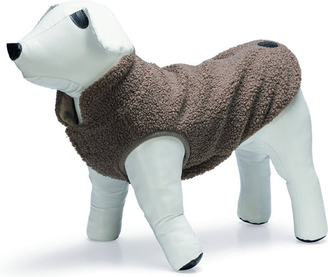Designed by lotte madeleine - hondentrui - taupe - 32 cm