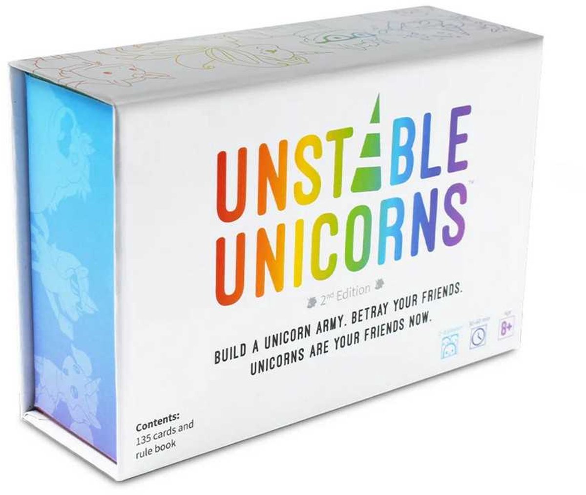 Teeturtle unstable unicorns - engelstalig kaartspel