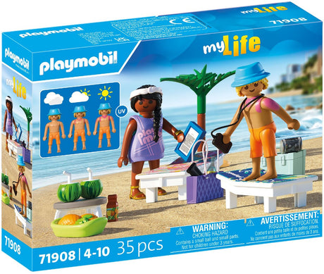 Playmobil stranduitje met koppel