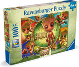 Ravensburger legpuzzel xxl marvel groot, 100st.