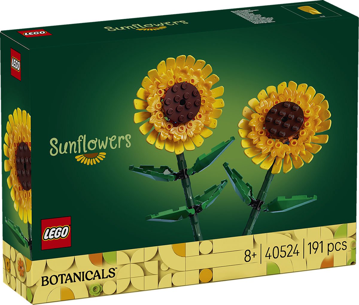 Lego iconic zonnebloemen - botanical collection - 40524