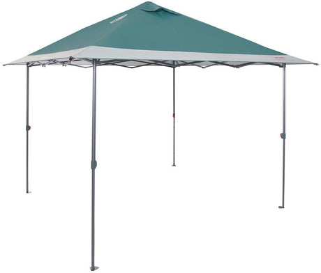 Coleman fastpitch onepush shelter m - opzetten in <5 minuten – aanpasbare hoogte – uv- bescherming - groen