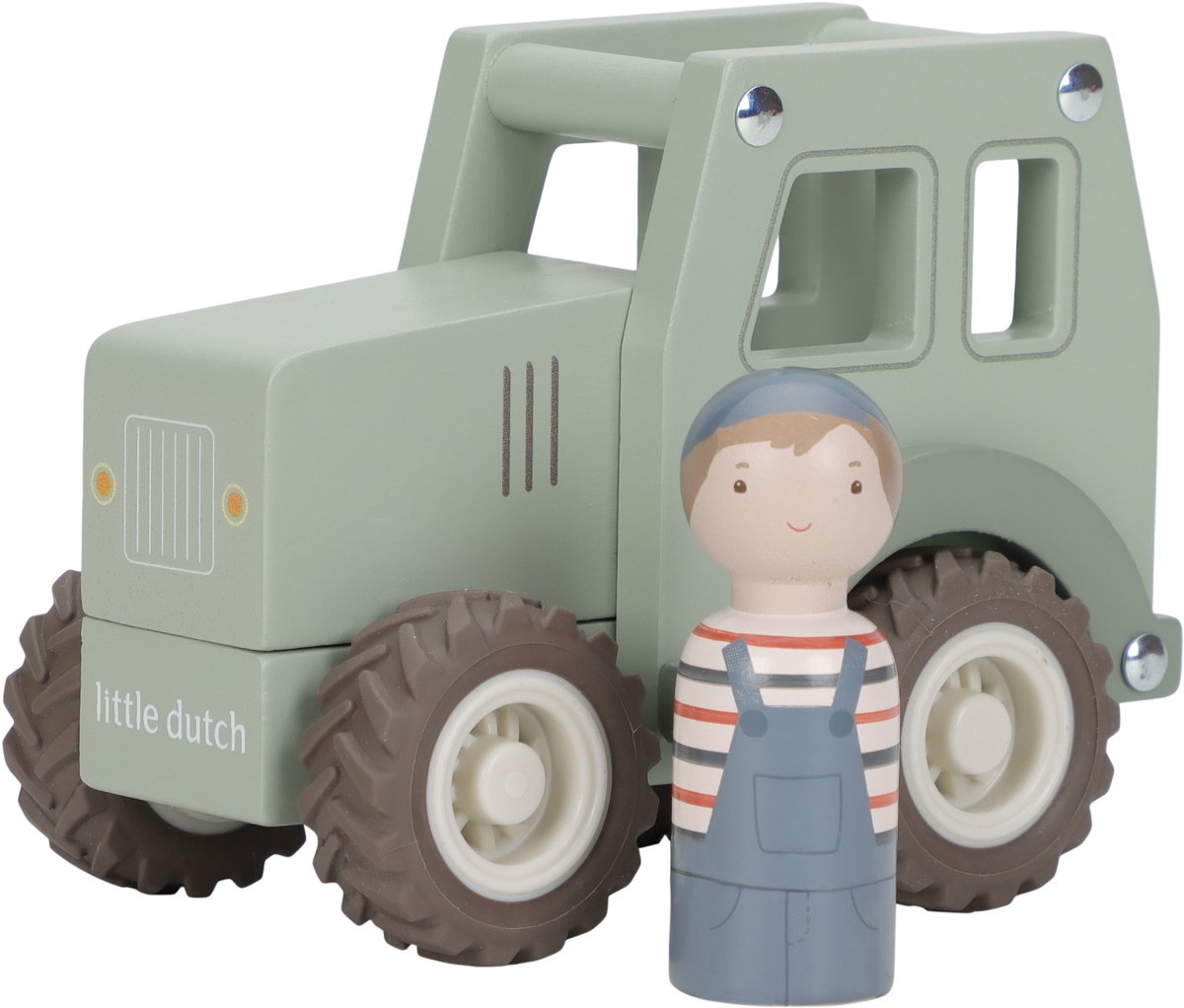 Little dutch houten tractor fsc