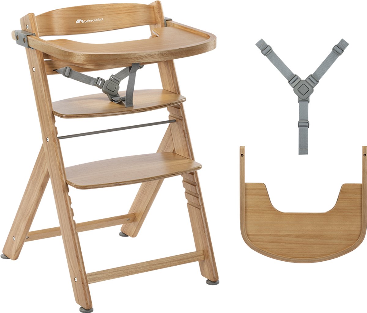 Bebeconfort timba2 - kinderstoel - natural wood - vanaf 6 maanden tot 99 jaar