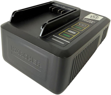 Kärcher 18 volt snellader - geschikt voor accu met 18v 2.5 ah of 5.0 ah