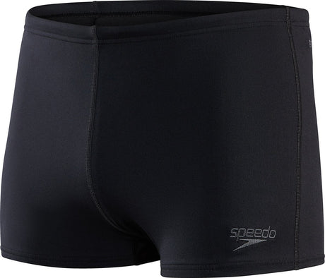 Speedo endurance+ aquashort heren - zwembroek heren - chloorbestendige zwemshort heren - zwemboxer heren met trekkoord - zwart - m