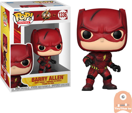 Dc comics funko the flash - pop! movies barry allen 9 cm verzamelfiguur - multicolours