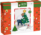 Bambolino nijntje kerstboom vilt, in bewaarkoffer afmeting 75 x 100 cm 20-delig - home deco kerst - vanaf 3 jaar - toys cadeau tip kerst