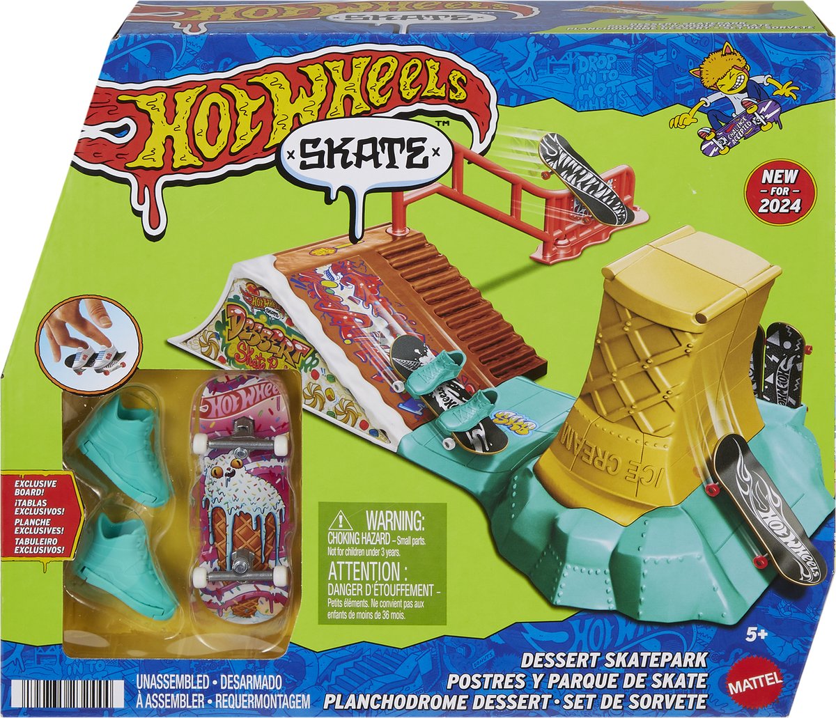 Hot wheels skate - skate dessert park speelset