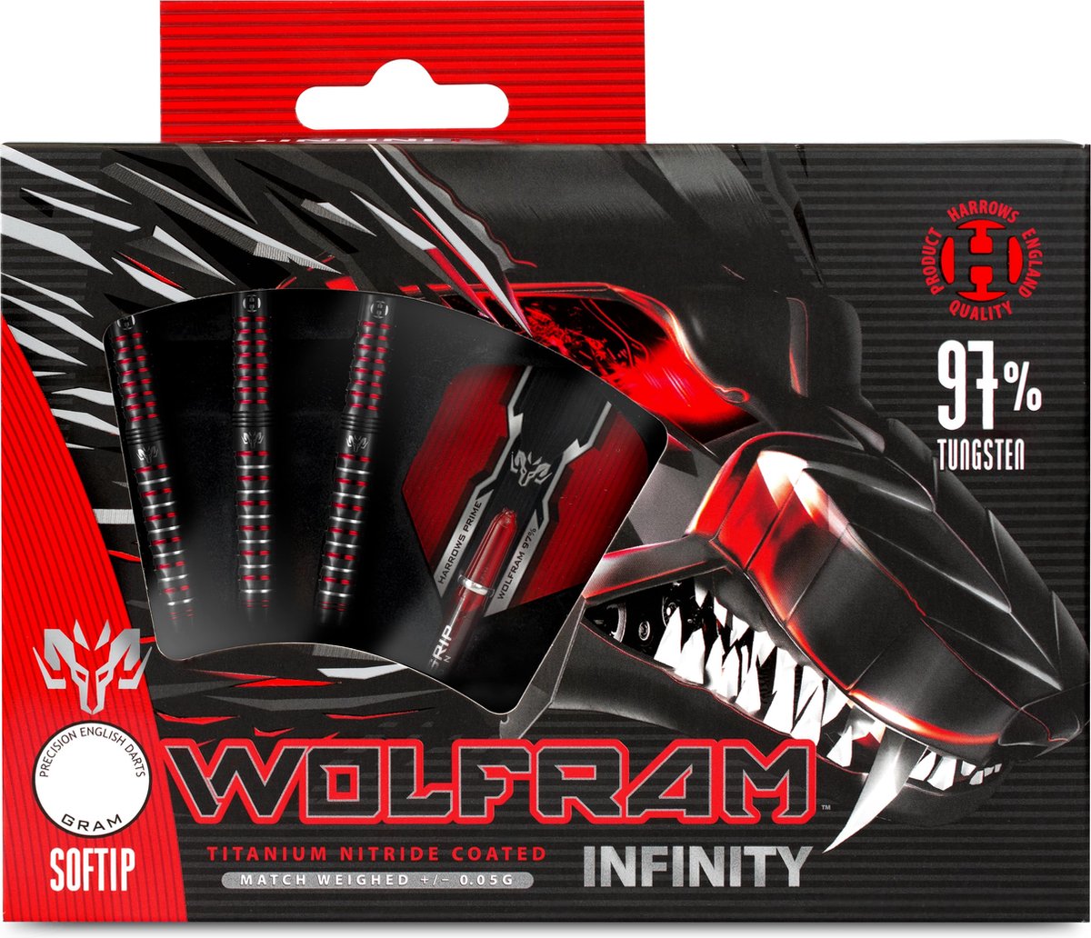 Harrows wolfram infinity 97% tungsten 21gr